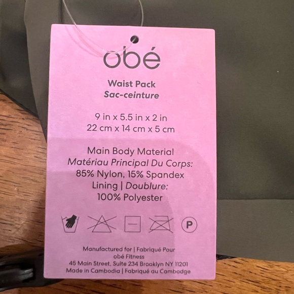 Olive Waist Pack for Men - Picture 4 of 5